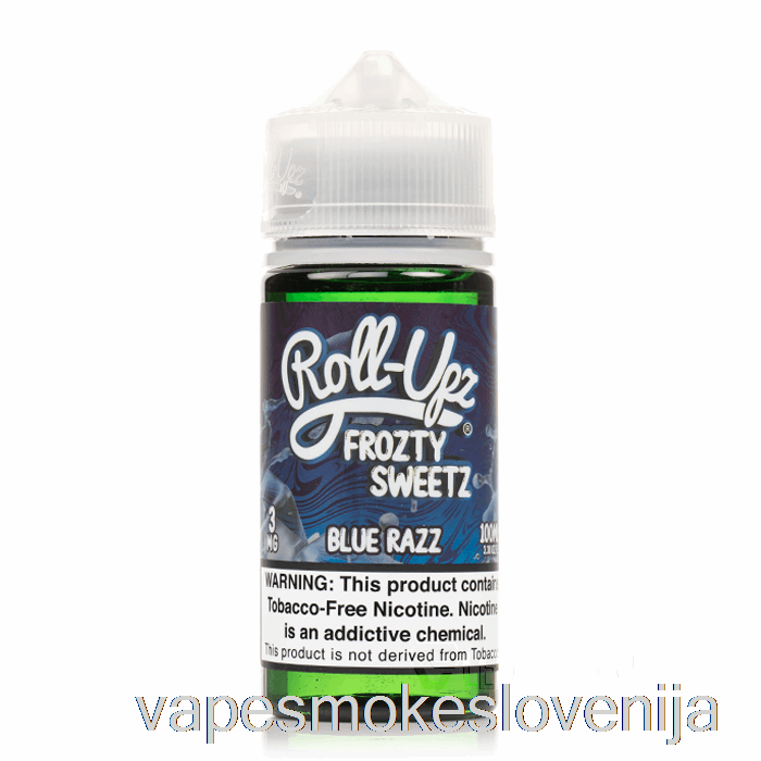 Vape Slovenija Blue Raspberry Ice - Juice Roll-upz E-tekočina - 100ml 0mg